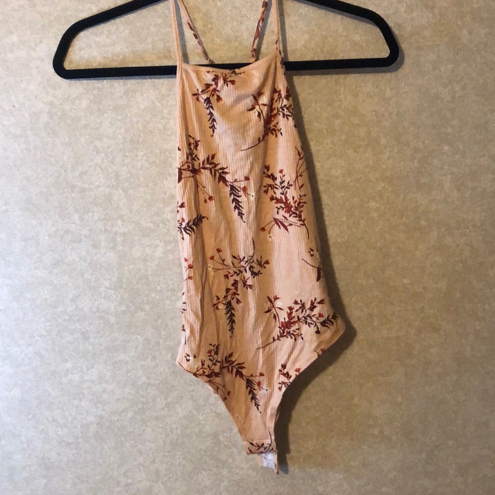 Floral body suit